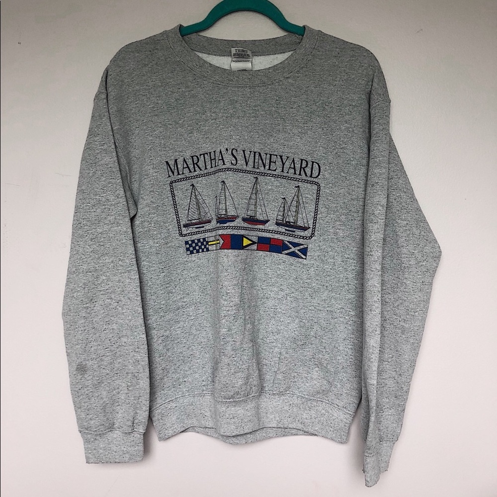 Gray Crew Neck